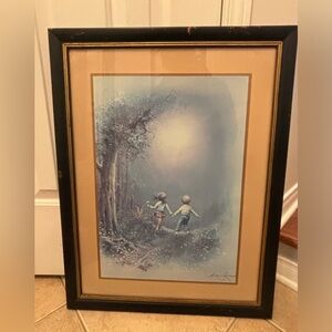 Andres Orpinas Large Nature Painting | Wall Art for Home Decor